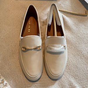 Coach women’s Haley leather loafer